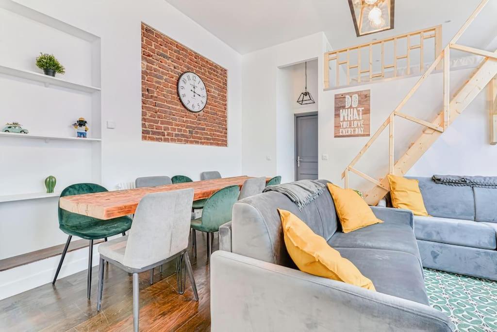 Renovated Design Apartment In Montparnasse Paříž Exteriér fotografie