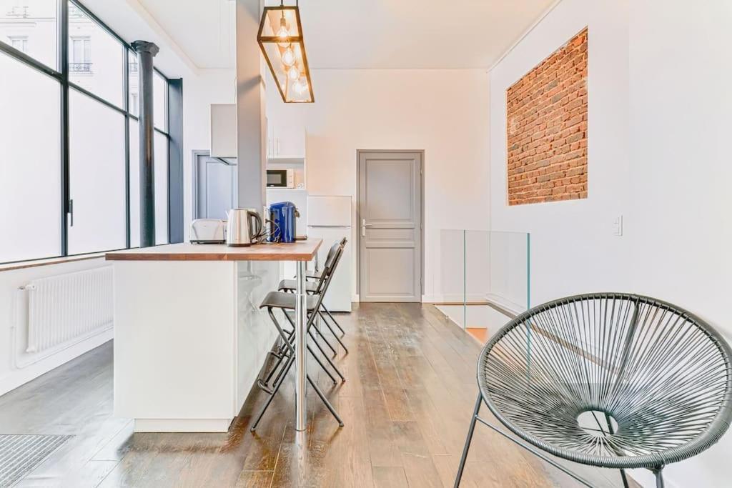 Renovated Design Apartment In Montparnasse Paříž Exteriér fotografie