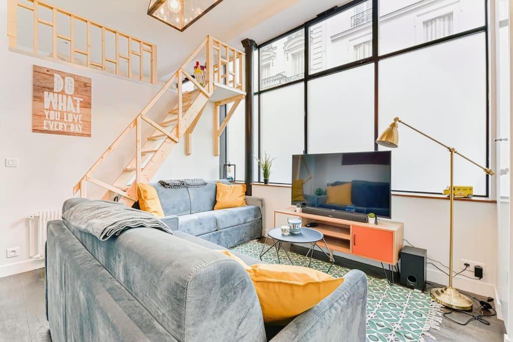 Renovated Design Apartment In Montparnasse Paříž Exteriér fotografie