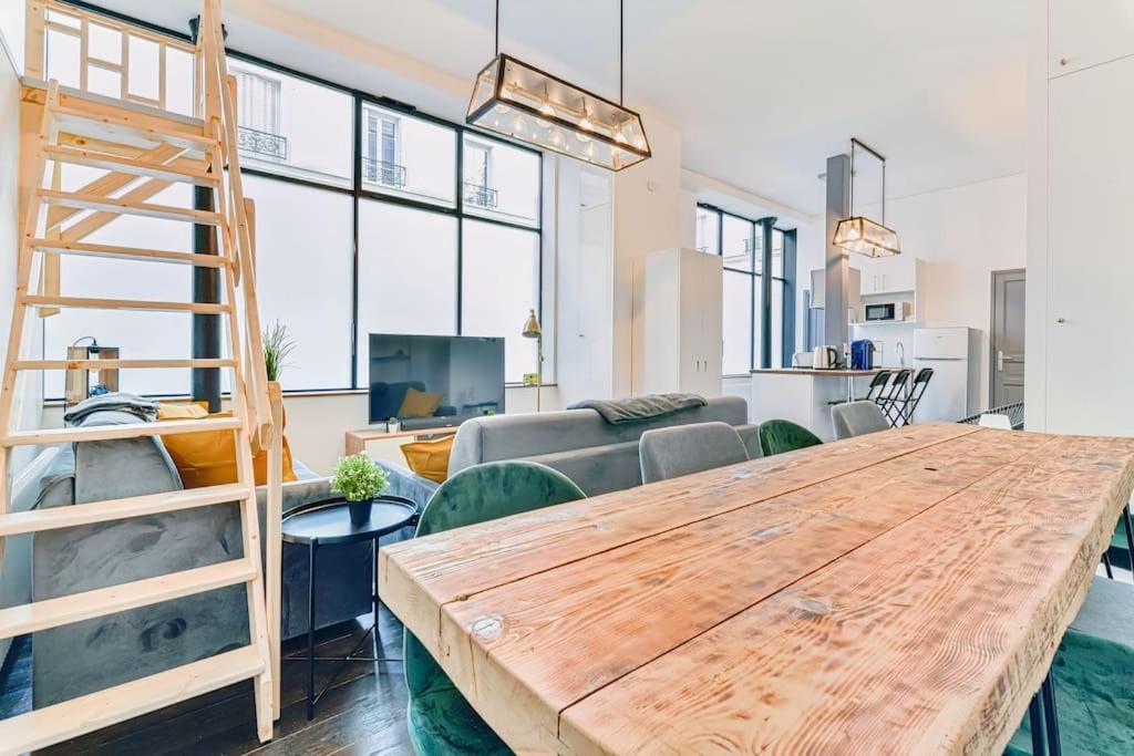 Renovated Design Apartment In Montparnasse Paříž Exteriér fotografie